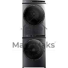 Стиральная машина Korting KWM 60ID1203 GR серый, загрузка фронтальная 10 кг, 1200 об/мин, класс A+++