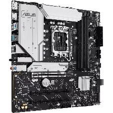 Материнская плата ASUS PRIME B760M-A WIFI II, LGA 1700, Intel B760, 4xDDR5, 4xSATA, 2xM.2, 1xPCIe 5.0 x16, 2xPCIe 4.0 x16, 1xHDMI, 1xDP, 1x2.5Gb LAN, Wi-Fi 6E, Bluetooth 5.4, 2xUSB-A 10Gbps, 4xUSB-A 2.0, 3x3.5 мм, 7.1, mATX