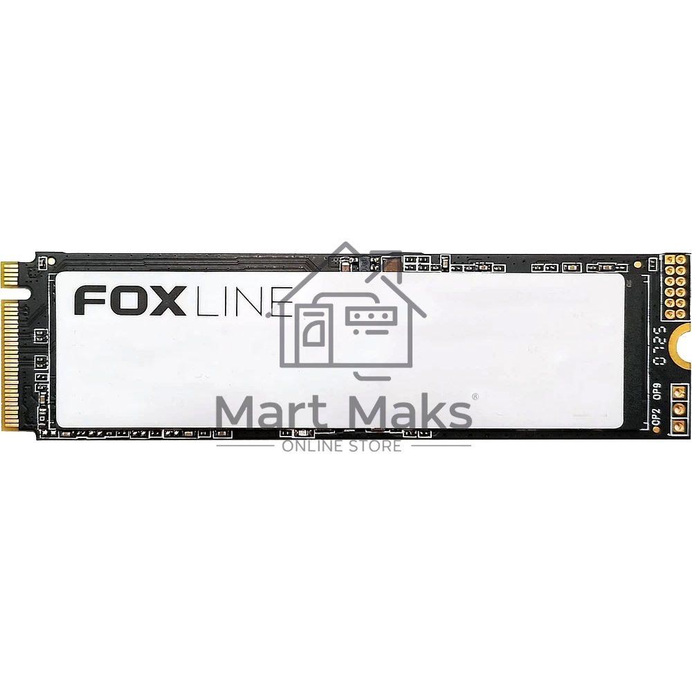 Твердотельный накопитель Foxline SSD X5STE, 256GB, M.2(22x80mm), NVMe, PCIe 3.0 x4, 3D TLC, R/W 1700/1300MB/s, IOPs 220 000/250 000, TBW 100, DWPD 0.5 (2 года)