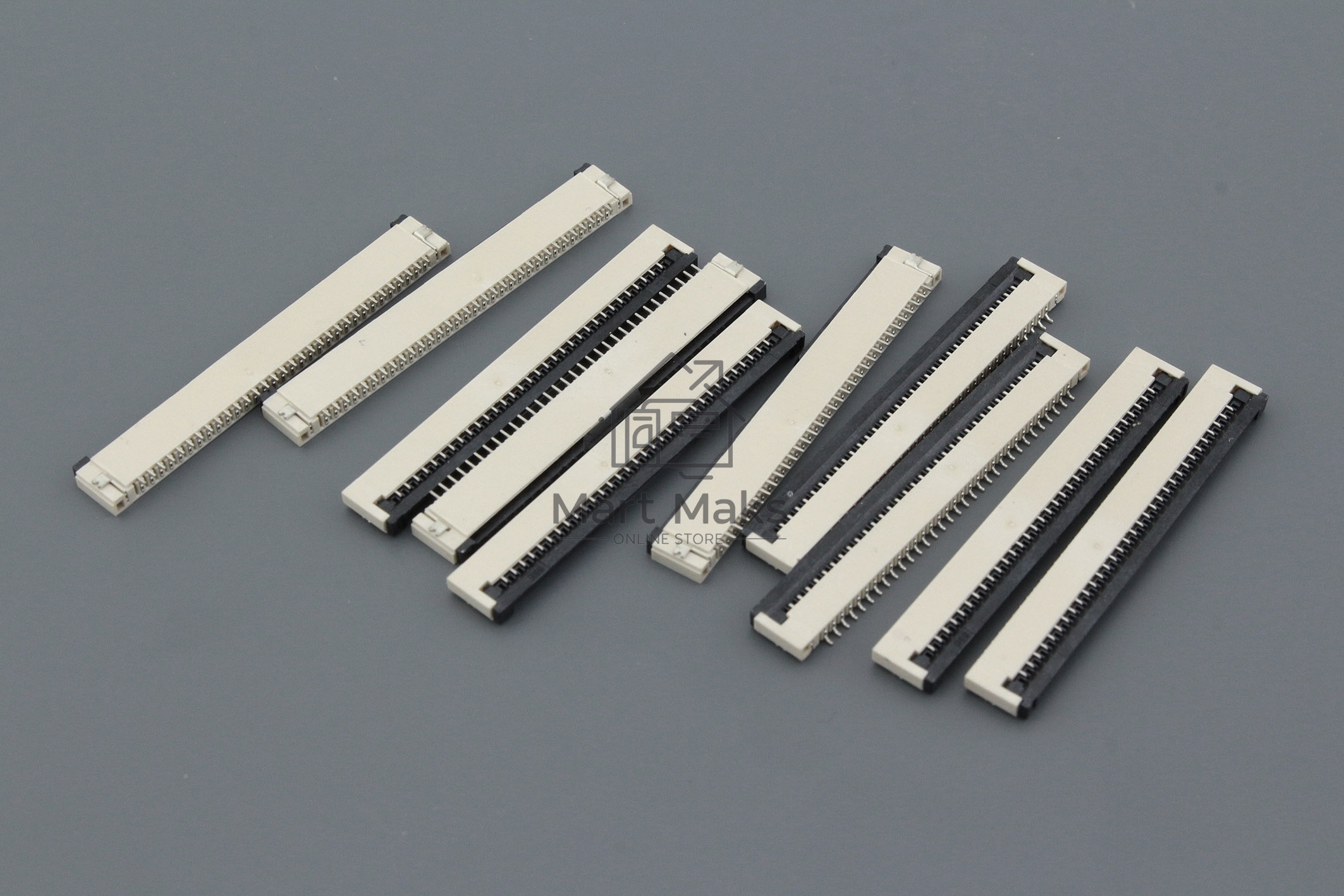 Разъем FPC Flip-Lock 1012-32 32 pin высота 1,2мм шаг 1мм 10 шт