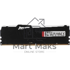 Оперативная память Kingston Fury Beast, DDR5, 16Gb (2x8GB), 5600MHz, CL40, DIMM, с радиаторами, RGB, черный