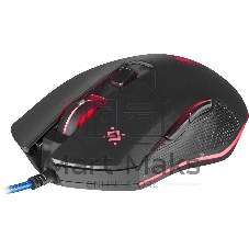 Комплект клавиатура+мышь Defender Singularity MKP-118 проводной, USB, 3200 DPI, чёрный