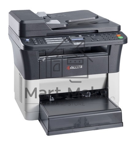 МФУ лазерный Kyocera Ecosys FS-1125MFP (1102M73RU0/1102M73RUV/1102M73RU2/1102M73NX2/1102M73DZ2), A4, ч/б, печ. до 25 стр/мин., скан. до 18 стр/мин. (ч/б) 6 стр/мин. (цвет), 600 x 600 dpi, USB, RJ-45