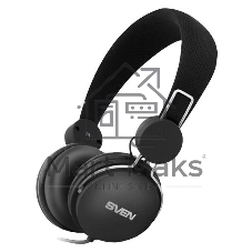 Наушники SVEN AP-320M черный микрофон
