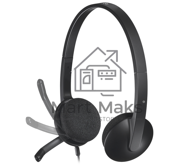 Гарнитура Logitech Headset H340 USB graphite