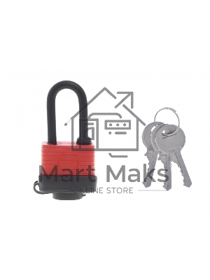 Замок навесной Matrix всепогодный, 40 мм, удлиненная дужка