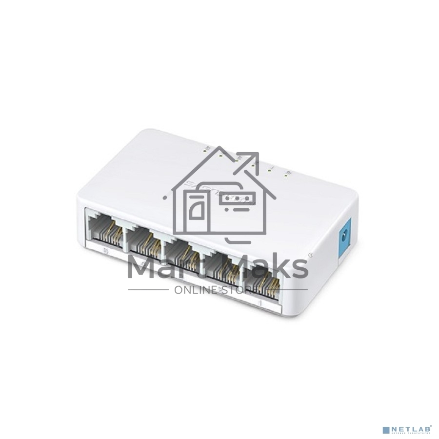 Коммутатор Mercusys MS105, 5 портов Ethernet 100 Мбит/с