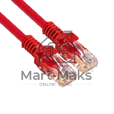 Патч-корд ExeGate UTP-RJ45-RJ45-C6-1M-RD, UTP, cat.6, 1м, красный