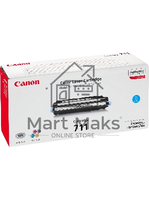 Картридж лазерный Canon 711C (1659B002) голубой, 6000 стр., для LBP5300/5360