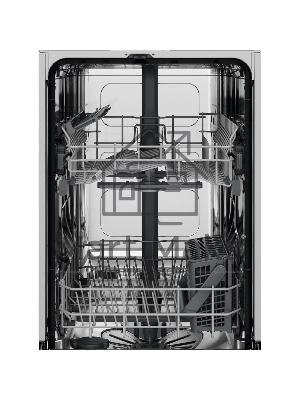 Встраиваемая посудомоечная машина Electrolux EEA22100L, черный, 44.6 см, 9 компл., 47 дБ, класс A+++