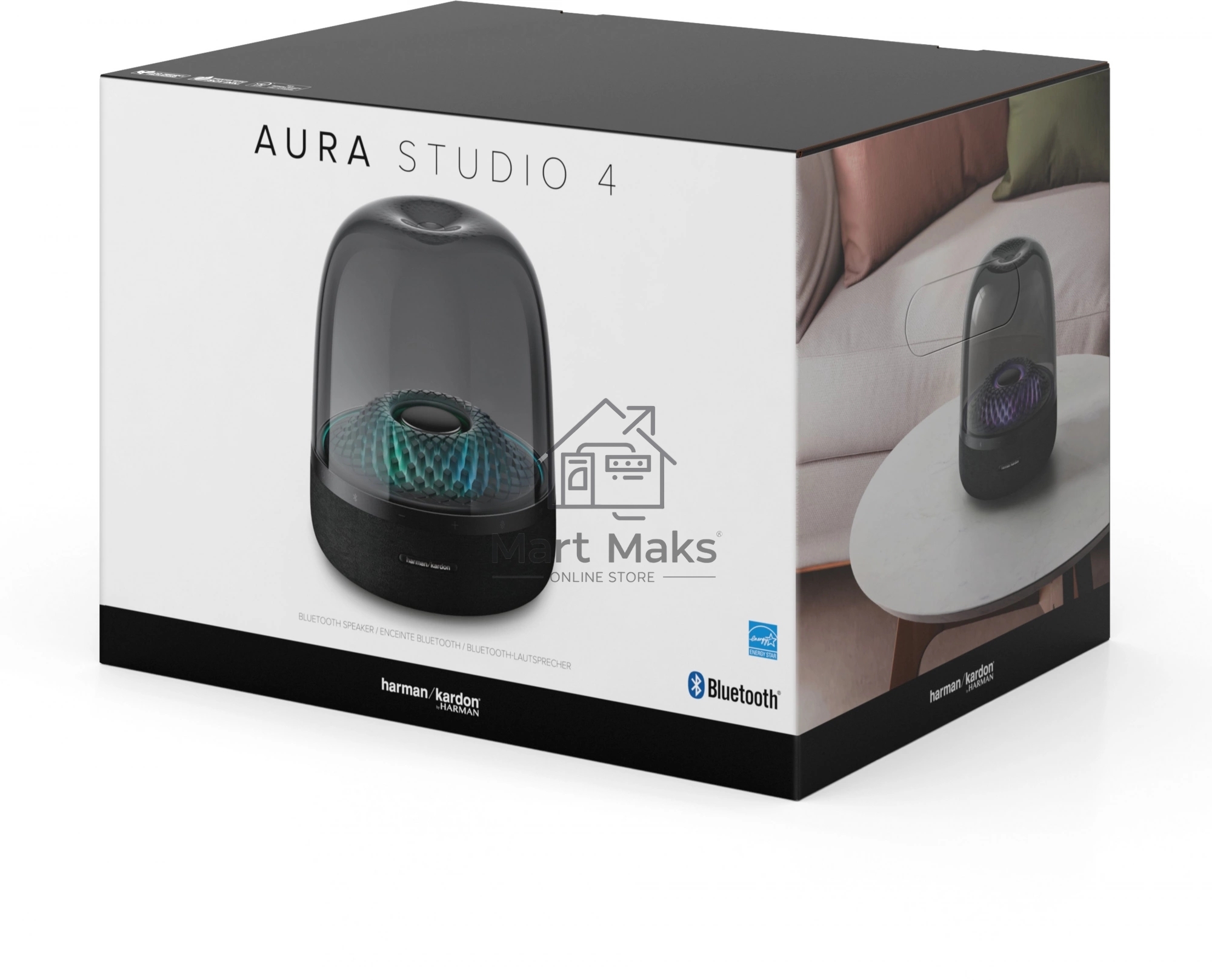 Портативная акустика Harrman Kardon Aura Studio 4 HKAURAS4BLKUK черный