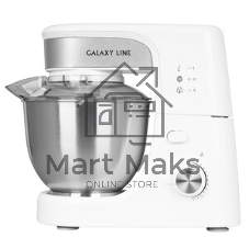 Миксер Galaxy Line GL 2231, белый, планетарный, 700 Вт, 12 скоростей