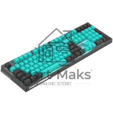 Клавиатура Raskat KM002 UV проводная, USB Type-A, зелёный (UV)