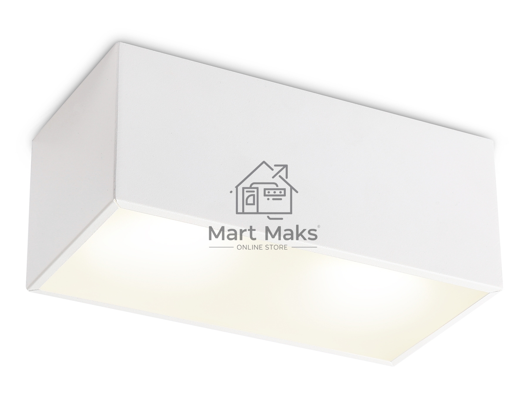 Светильник Ambrella light TN6534/2 WH белый IP44 GX53/2 200*100*80