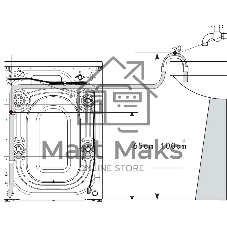 Стиральная машина Korting KWM 60ID1203 GR серый, загрузка фронтальная 10 кг, 1200 об/мин, класс A+++