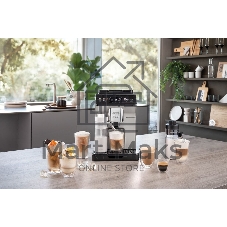 Кофемашина DeLonghi ECAM450.55.S серебристый/черный, исп. кофе - зерновой/молотый, 1.8 л, 1450 Вт, 19 бар
