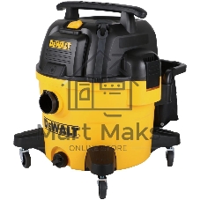 Строительный пылесос DeWalt DXV34PTA 1200Вт (уборка: сухая/влажная) желтый