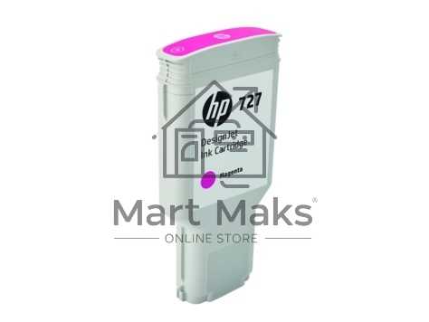 Картридж струйный HP 727 F9J77A пурпурный для HP DJ T1500/T1530/T2500/T2530/T920/T930 (300мл)