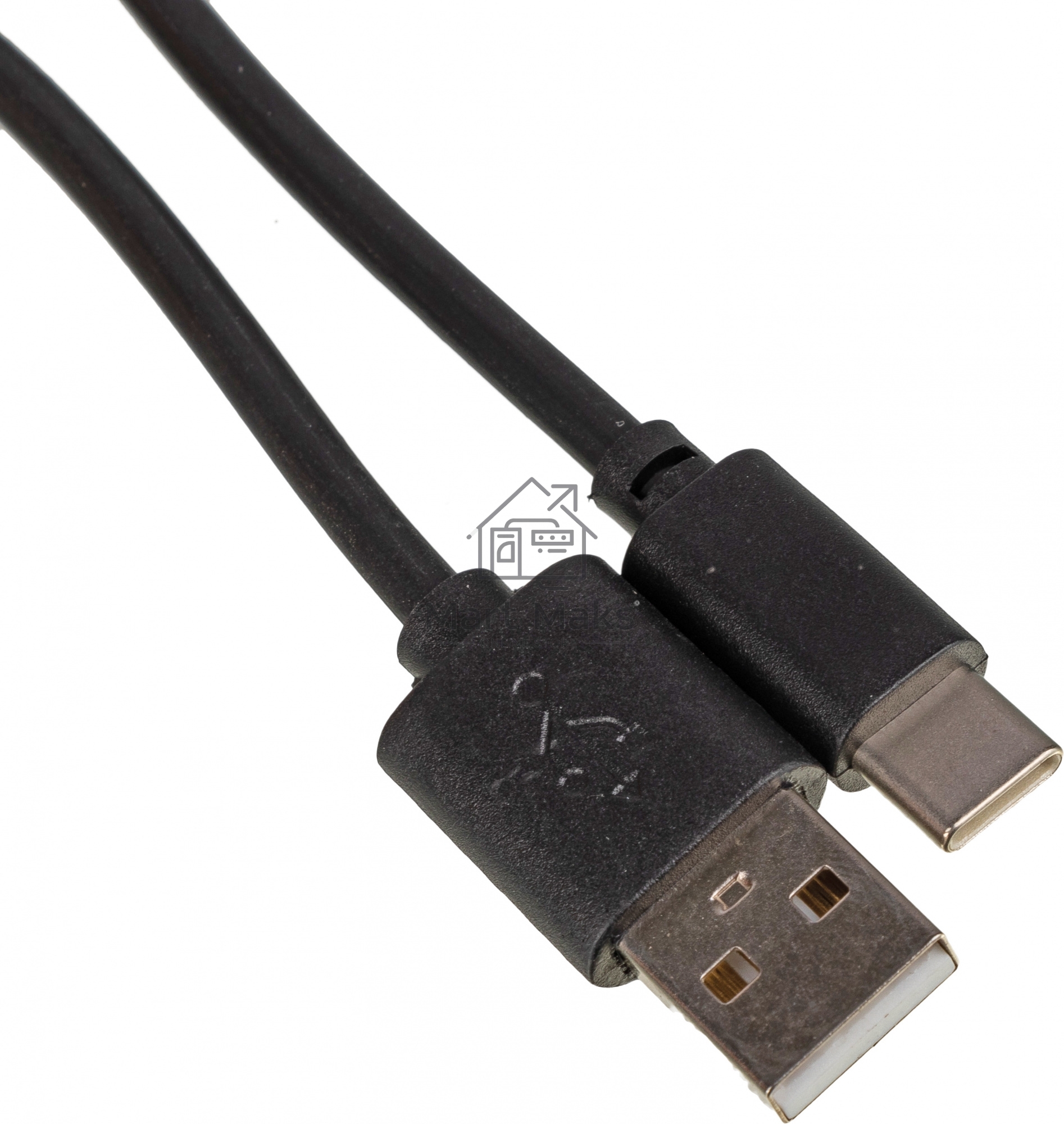 Кабель USB (m)-USB Type-C (m) 1м черный
