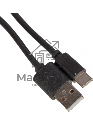 Кабель USB (m)-USB Type-C (m) 1м черный