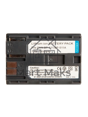 Аккумуляторная батарея для фото и видеокамеры Canon EOS (BP-511) 7,4V 2500mAh