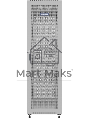 Шкаф серверный NTSS Премиум (NTSS-R42U60100PD/PD) напольный 42U 600x1000мм пер.дв.перфор. задн.дв.перфор. 900кг серый IP20 сталь