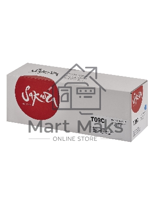 Картридж Sakura T09C (3019C006) для Canon, голубой, 5900 к.