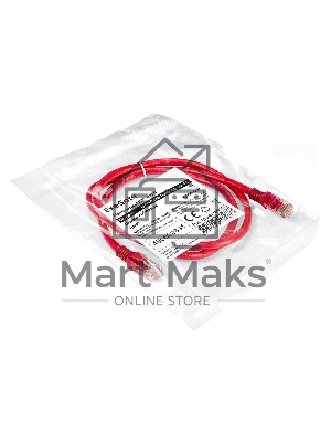 Патч-корд ExeGate UTP-RJ45-RJ45-C6-1M-RD, UTP, cat.6, 1м, красный