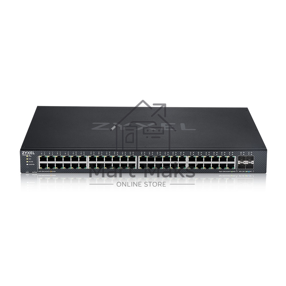 Коммутатор Smart L3 Lite Zyxel NebulaFlex XGS1935-52, rack 19