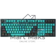Клавиатура Raskat KM002 UV проводная, USB Type-A, зелёный (UV)