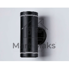 Светильник Ambrella light ST3333/2 BK черный IP54 GX53/2 max 15W 210*85*125