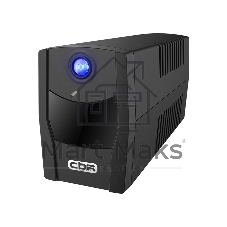Источник бесперебойного питания CBR QTM-850T-2F-LCUC / 850ВА / 480Вт / 2xSchuko CEE7