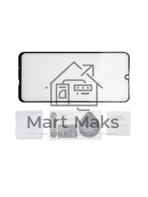 Защитное стекло для экрана Redline черный для Huawei Honor 10 Lite 3D 1шт. (УТ000017125)