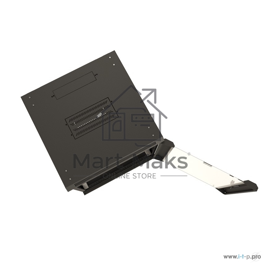 Монтажный шкаф Hyperline TWB-0945-GP-RAL9004 Шкаф настенный 19-дюймовый (19