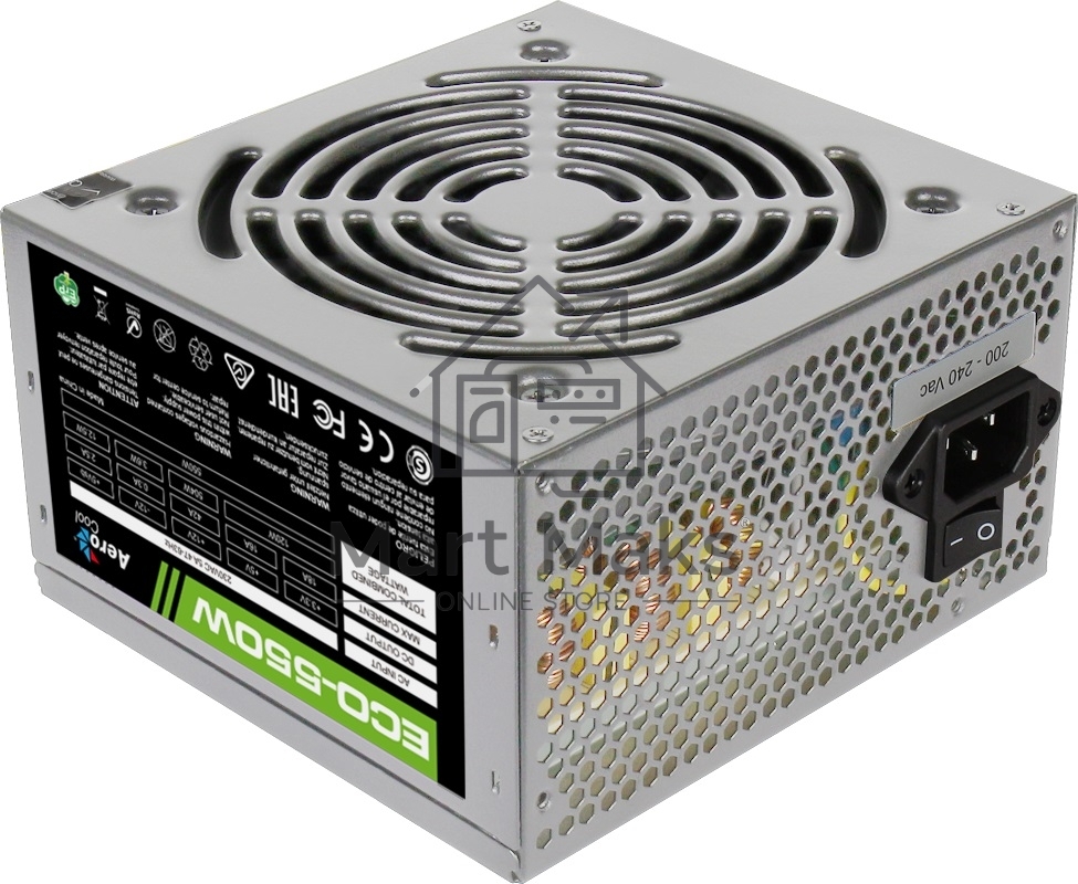 Блок питания Aerocool / Formula ECO-550W, 550Вт 120мм, серый