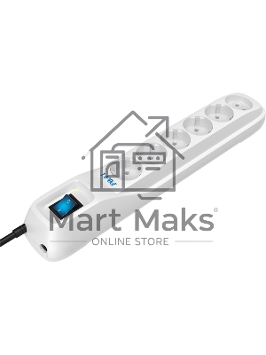 Сетевой фильтр ZIS Pilot L-6 6 розеток 7 метров Pilot L-6 7M