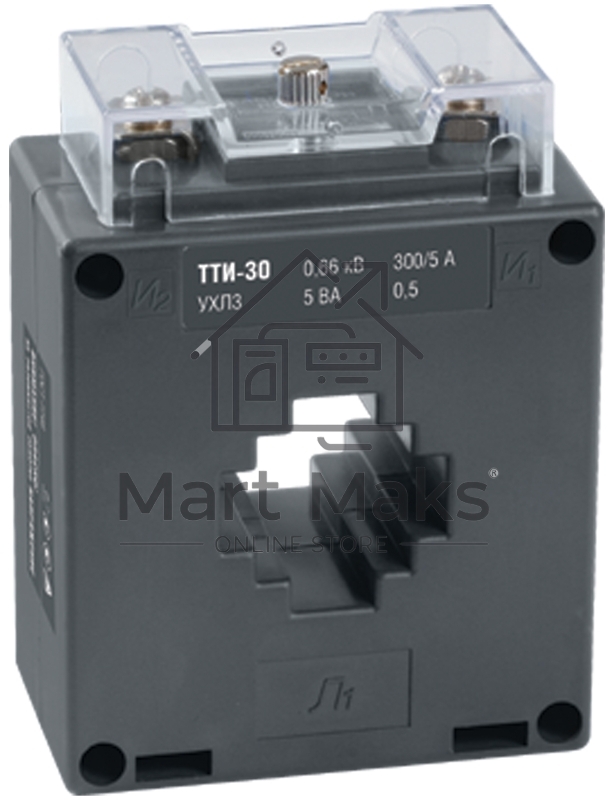 Трансформатор тока ТТИ-30 150/5А кл. точн. 0.5S 5В.А ИЭК ITT20-3-05-0150
