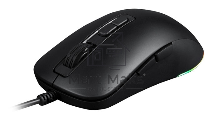 Мышь проводная Acer OMW135 черный, 6400 dpi, USB, кнопки - 7