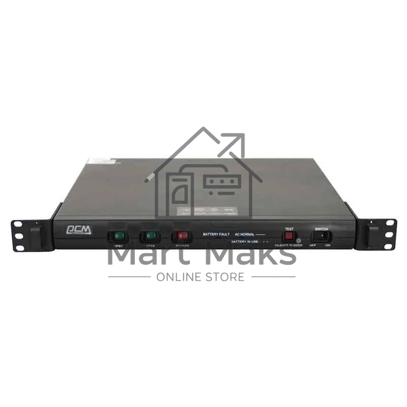 Источник бесперебойного питания Powercom King Pro RM KIN-600AP RM 360Вт 600ВА черный