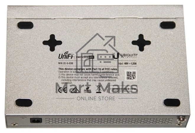 Сетевой коммутатор Ubiquiti UniFi Switch 8 60W (US-8-60W-EU)