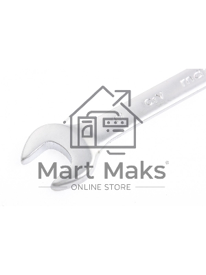 Ключ Matrix комбинированный, 17 мм, CrV, матовый хром