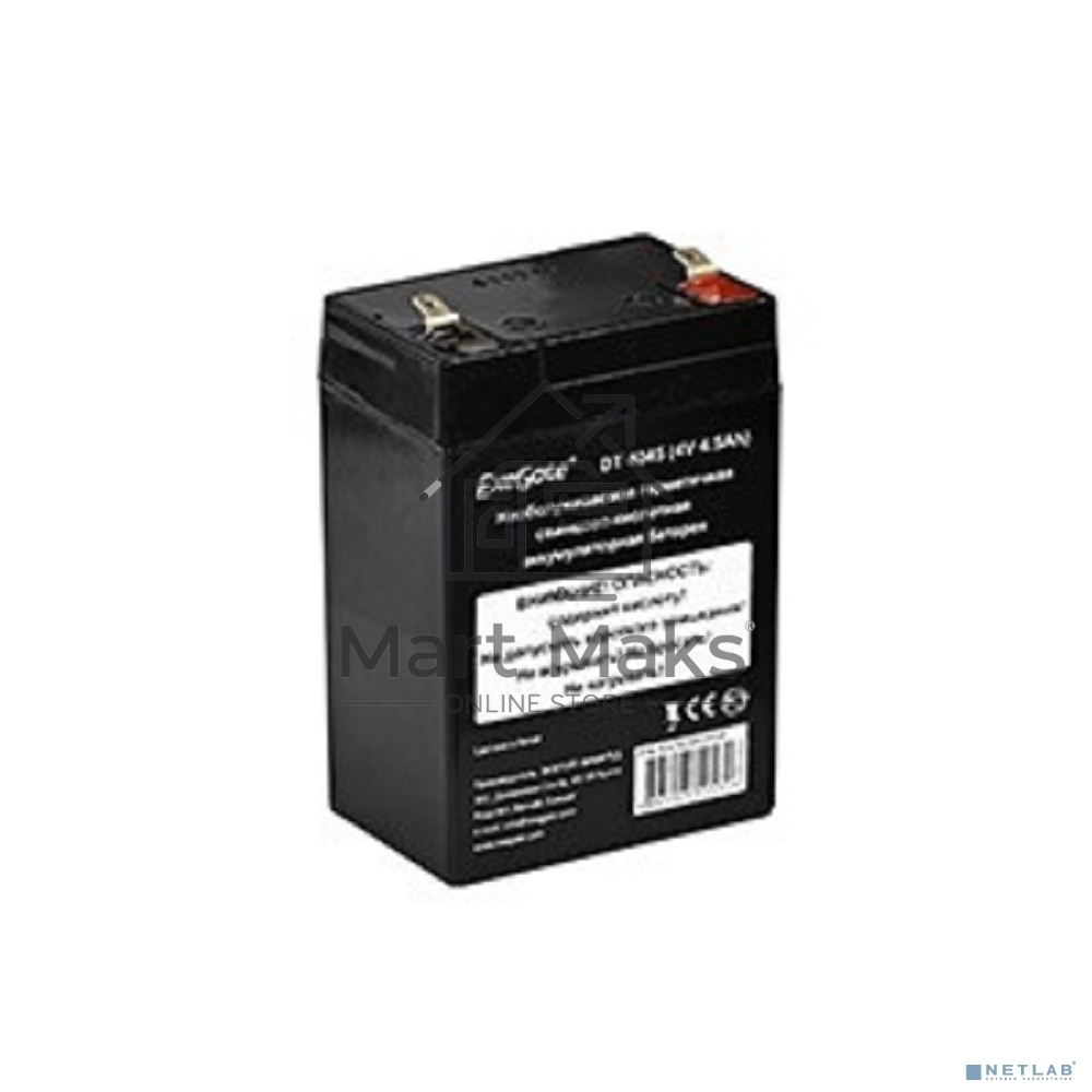 Батарея ExeGate DT 4045 (4V 4.5Ah), клеммы F1