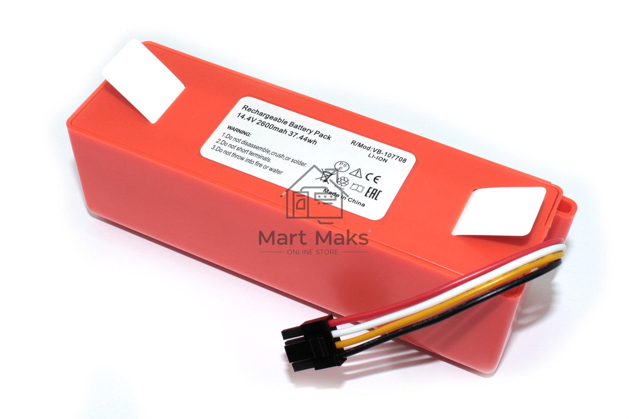 Аккумулятор для пылесоса Mi Robot, Rockrobot S50 S55 14,4V 2600mAh