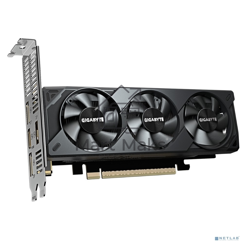 Видеокарта Gigabyte PCI-E 5.0 GV-N5060OC-8GL 1.0 NVIDIA GeForce RTX 5060 8Gb 128bit GDDR7 2512/28000 HDMIx1 DPx3 HDCP Ret low profile