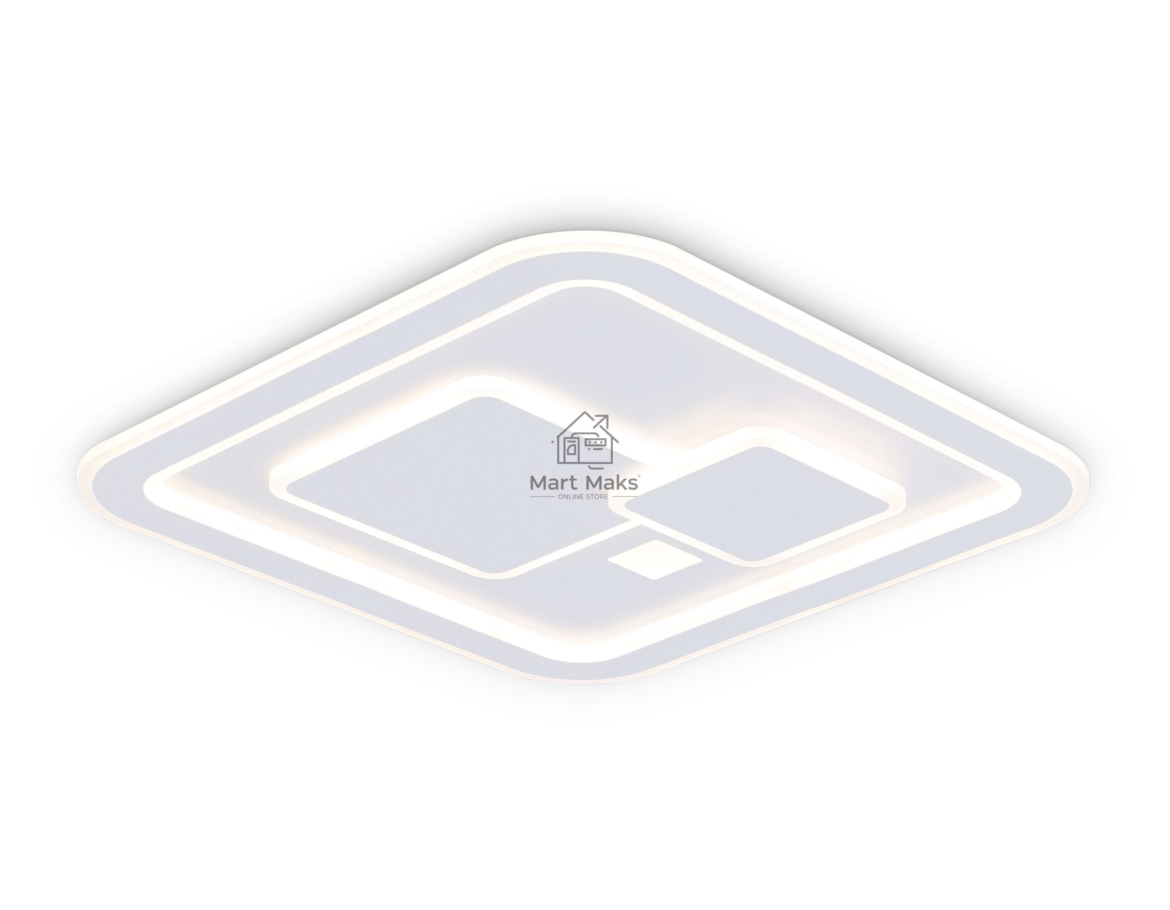 Светильник Ambrella light FA7712 WH белый 3000K-6400K 99W 480*480*60 (ПДУ РАДИО 2.4G)