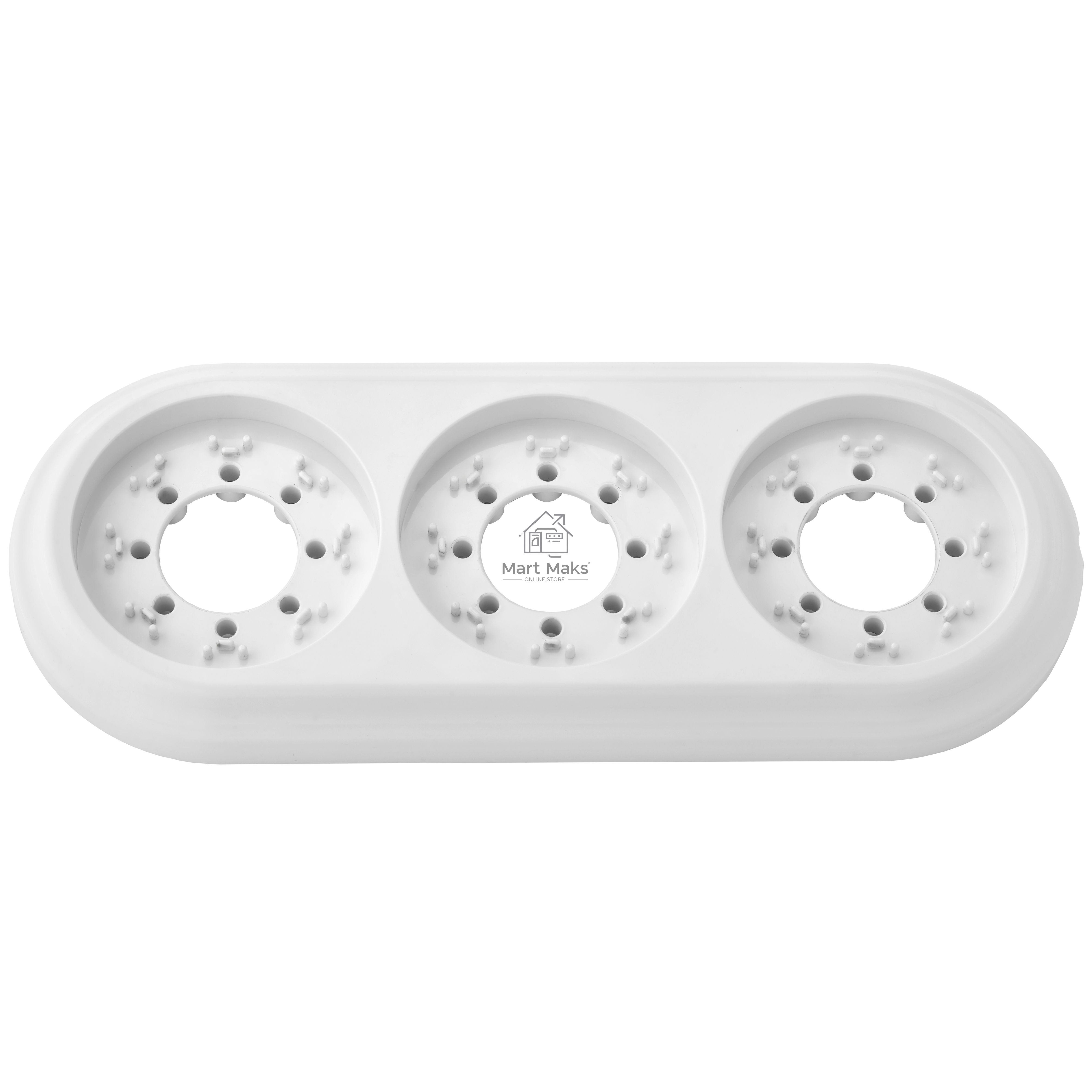 Рамка Bylectrica Рамка 3-местн. серия РЕТРО, белый (ЮЛИГ.735212.472)