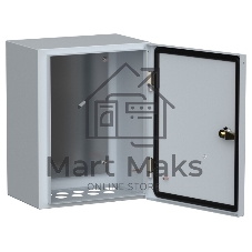 Корпус металлический IEK YKM40-01-54 ЩМП-1-0 У2 IP54 размеры 395х210х220 мм