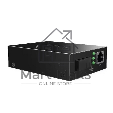 Медиаконвертер одномодовый Tenda TFC300B, RJ-45x1 Гбит/с, SCx1 Гбит/с, до 3 км