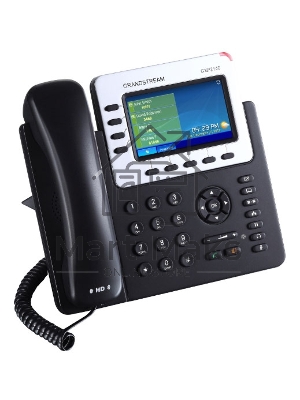 Телефон Grandstream GXP-2140, VoIP 2 Порта Ethernet 10/100/1000, 4 SIP линий, цветной TFT дисплей 480x272, HD Audio