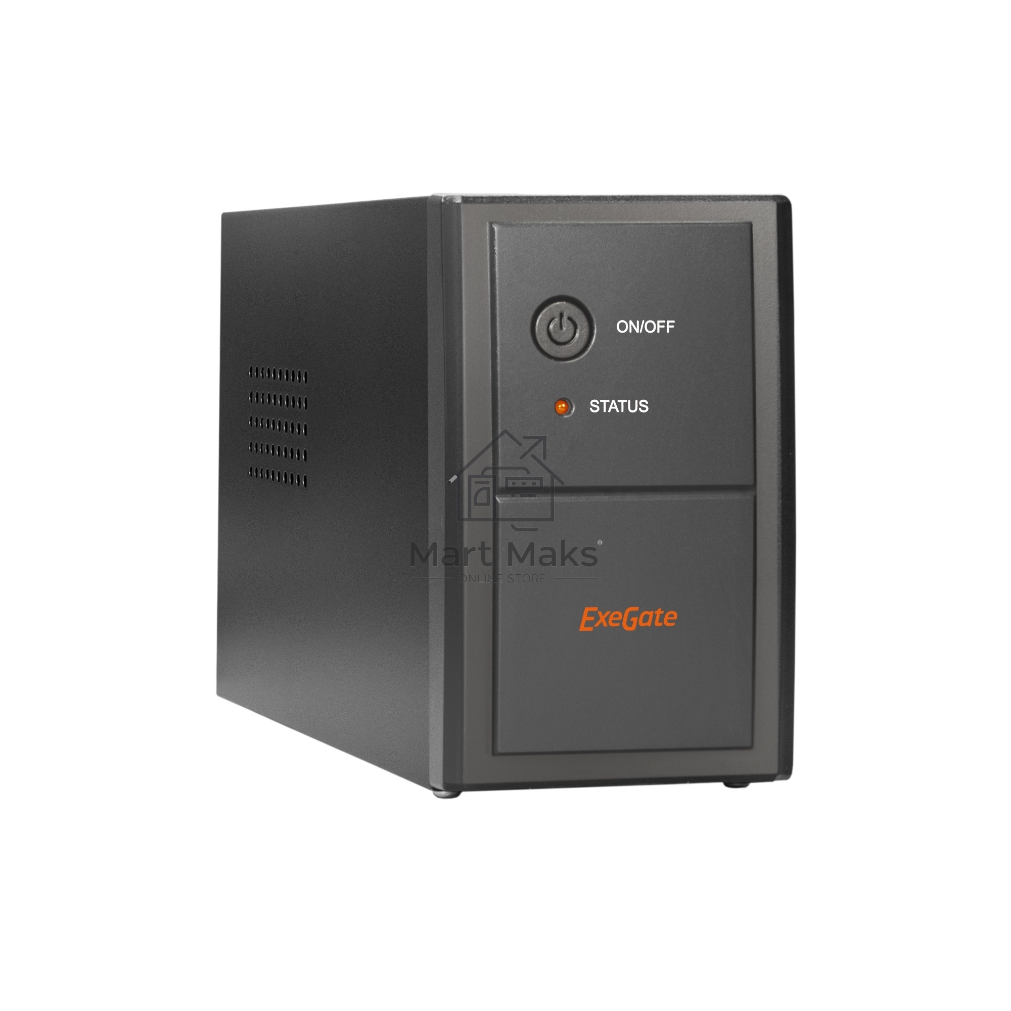 Источник бесперебойного питания ExeGate EP285521RUS Power Back BNB-400.LED.AVR.C13.RJ<400VA/240W, LED, AVR,4*IEC-C13, RJ45/11, Black>